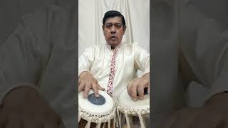 lesson of kaida in teentaal by pandit kishore banerjee (Top Grade Tabla Player from Delhi)