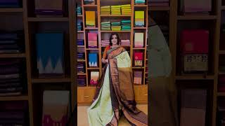 Korvai semi kanjivaram silk saree ✨| priyangaa | 14 Dec 24 #shorts