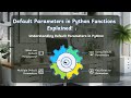 Default Parameters in Python Functions Explained! 🎓 | Python Functions Tutorial