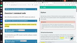 HPC Python's 'matplotlib' session, for Alvis