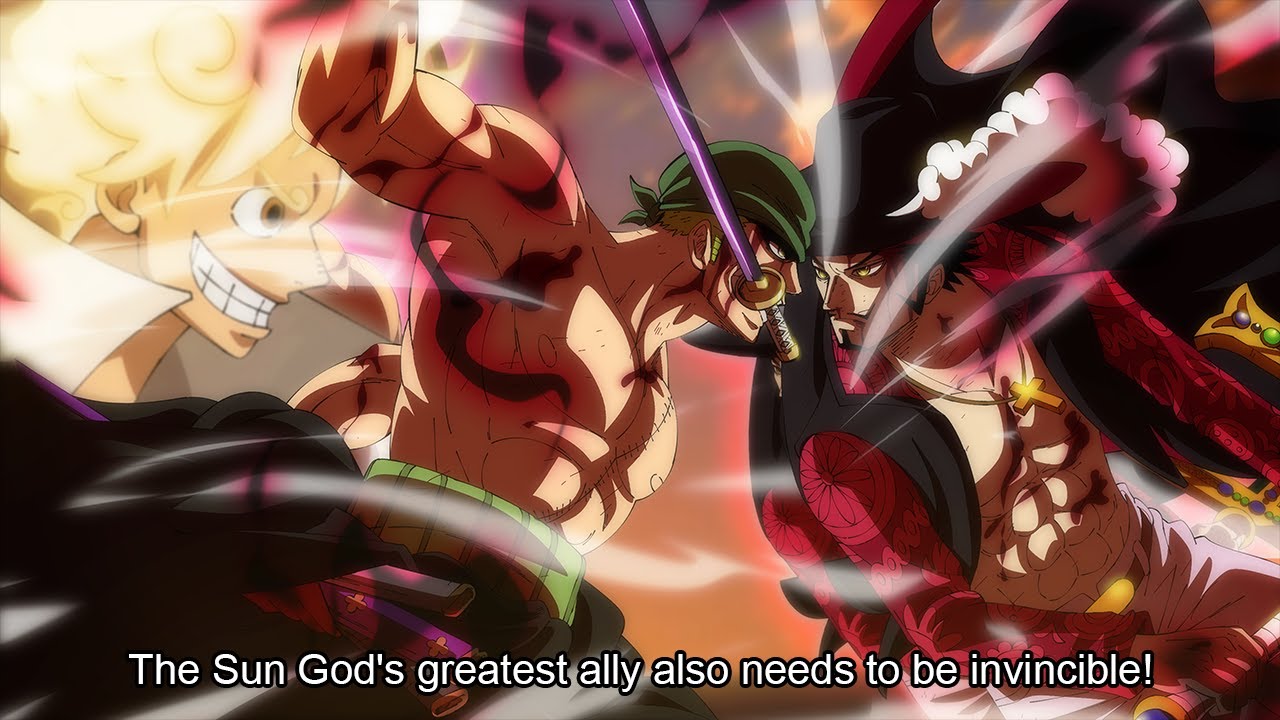 One Piece Mihawk Vs Zoro Zoro S Ultimate Enemy Is Death One Piece