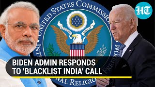 U.S. to sanction India? Watch State Department's response to 'Blacklist' call by USCIRF