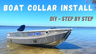 DIY Kapten Boat Collar Install | Step by Step Guide | BEST Tinny mod