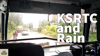 KSRTC and Rain the best combination ever | Explore  God's own Country