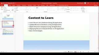 Deleting Record from SQL Server Database using C# windows Form Application Part 8