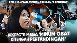 Minum Obat diakhir Pertandingan  ‘Mega Rolling Save’ Comeback Mega di tengah Sakit yang Fenomenal