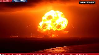 RAW: Uncrewed Blue Origin 'New Glenn' Rocket Explodes During Florida Ground Test