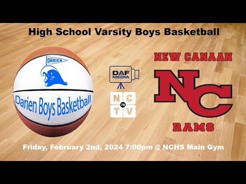 Darien Varsity Boys Basketball vs. New Canaan
