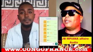 KINSHASA Ebougé : AUDIO ya JB MPIANA Aboti ba Problème na JUSTICE BA KANGISI BA JOURNALISTE To Té ??