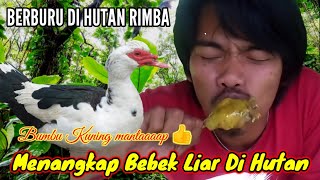 MUKBANG DAGING BEBEK LIAR NANGKAP DI HUTAN||Mukbang Bebek