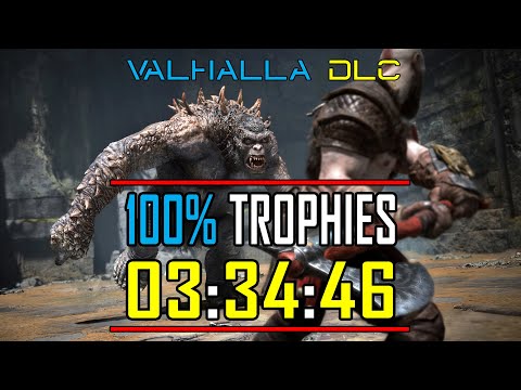 God of War Ragnarok: Valhalla DLC – ALL Trophies in 03:34:46 – 100% Trophy Guide / Walkthrough