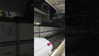 【高画質映像】東京駅23番線ホームに入線する新幹線E7系