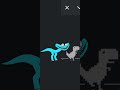 dinosaurios de google persiguiendo a cyan rainbow friends gametoons xd shorts viral dino cyan run