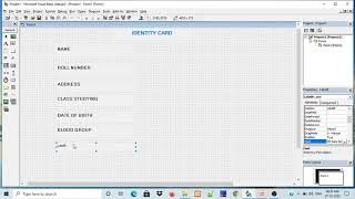 CLASS : 8 || PROGRAM ON VISUAL BASIC 6.0 || CHAPTER 08