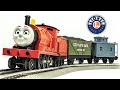 Lionel O-Gauge Thomas & Friends James LionChief Electric Model Train Set Unboxing & Review