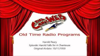 Harold Peary: Harold Falls for a Chanteuse – ComicWeb Old Time Radio