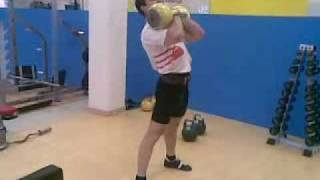 IKSFA Kettlebell sport long cycle (8+8+7+7+8+2),2x40kg,(176LB),5\