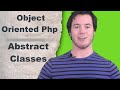 Php Abstract Classes (Object Oriented Php 2021)