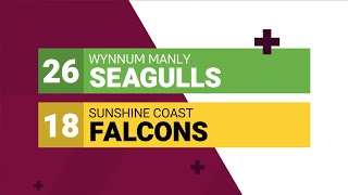 Wynnum v Falcons - Intrust Super Cup match highlights - Round 19, 2021