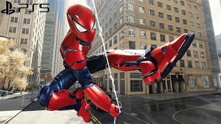 Spider-Man Remastered PS5 - Aaron Aikman Armour Free Roam Gameplay (4K 60FPS Performance RT)
