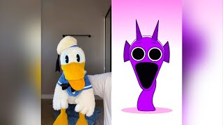 Donald Ducc REACTS To SPRUNKI TikToks! 19 (DO NOT BE SCARED CHALLENGE)