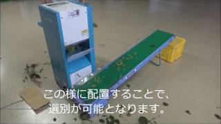 小型汎用脱莢機（GTA 1）+えだまめコンベア（C 4）