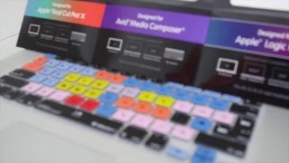 Edit faster with Editors Keys Keyboard Cover Skins for Apple MacBook Pro and iMac