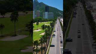 Sao Conrado Beach at Downtown Rio de Janeiro in Rio de Janeiro Brazil #short #shorts