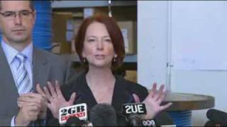 Gillard pressed on Labor leaks