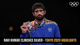 Ravi Kumar takes home silver | #Tokyo2020 Highlights