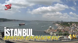 İSTANBUL, Avrupa'dan Asya'ya Geçiyoruz, Araç Turu, Mayıs 2024, 4K