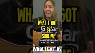 Easy Guitar Songs for Beginners ( What I got by Sublime) | Steve Stine Guitar Tutorial | #shorts