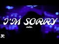 mike. - I'm Sorry (Lyrics)
