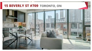 15 Beverley Street #709 - Toronto, ON - Condo For Sale