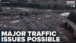 Weekend closures through mid-March to snarl I-405 and SR-522 in Bothell, WSDOT warns