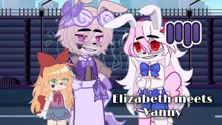 Elizabeth Afton meets Vanny || Gacha FNAF (short)