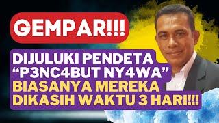 GEMPAR!!! DIJULUKI PENDETA P3NC4BUT NY4WA. BIASANYA 3 HARI SEBELUM MENGHADAP PENCIPTA!!!