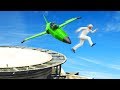 YOU WONT SURVIVE THIS MILE HIGH JUMP! (GTA 5  Funny Moments)