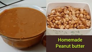 పీనట్ బట్టర్ ఇంట్లోనే చేసుకోండి 1నిమిషంలో // Home made peanut Butter in 1Min / Telugu Cooking