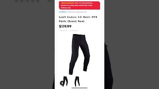 Motorhelmets Store Sale Leatt Enduro 3.0 and DBX 4.0 Men's Mountain Bike Pants #youtube #losangeles