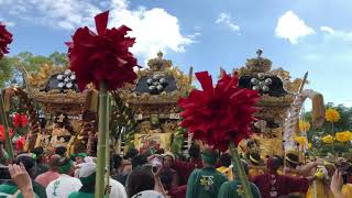 2018中島天満宮(本宮)3町練り