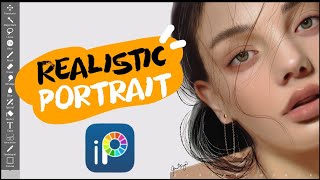 [Ibis Paint X Tutorial] Realistic Digital Painting Process