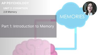 Unit 2B Part 1 Introduction to Memory (Updated 2025)