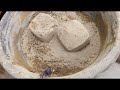 soft pure silky sand 👌🤤🤎 water crumbling 💦🤤 crush asmr