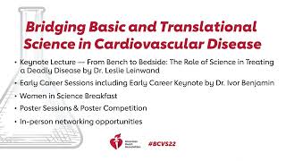 BCVS Scientific Sessions 2022 – Bridging Basic and Translational Science in Cardiovascular Disease