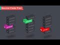 CSS 3D Isometric Social Media Menu Hover Effects | Using HTML CSS
