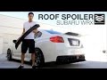 2015-2017 Beat-Sonic Subaru WRX and STI Roof Spoiler