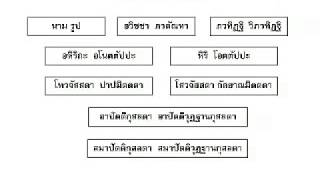 สังคีติสูตร ธรรมหมวด ๒  นาม-รูป  อวิชชา-ภวตัณหา เป็นต้น