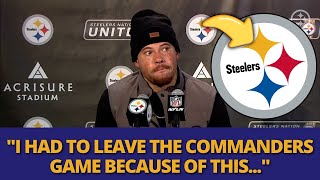 URGENT! ALEX HIGHSMITH LEAVES THE STEELERS GAME! LOOK WHAT HAPPENED! STEELERS NEWS