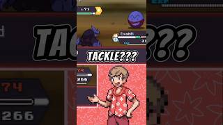 Why would he use tackle?! #pokemon #pokémon #pokérogue